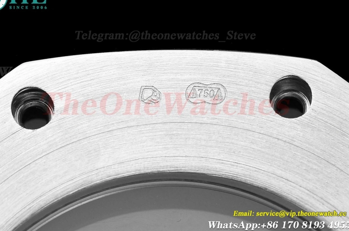 Oak SS Dial 41mm SS 15500 MY8215 Black Royal 0203